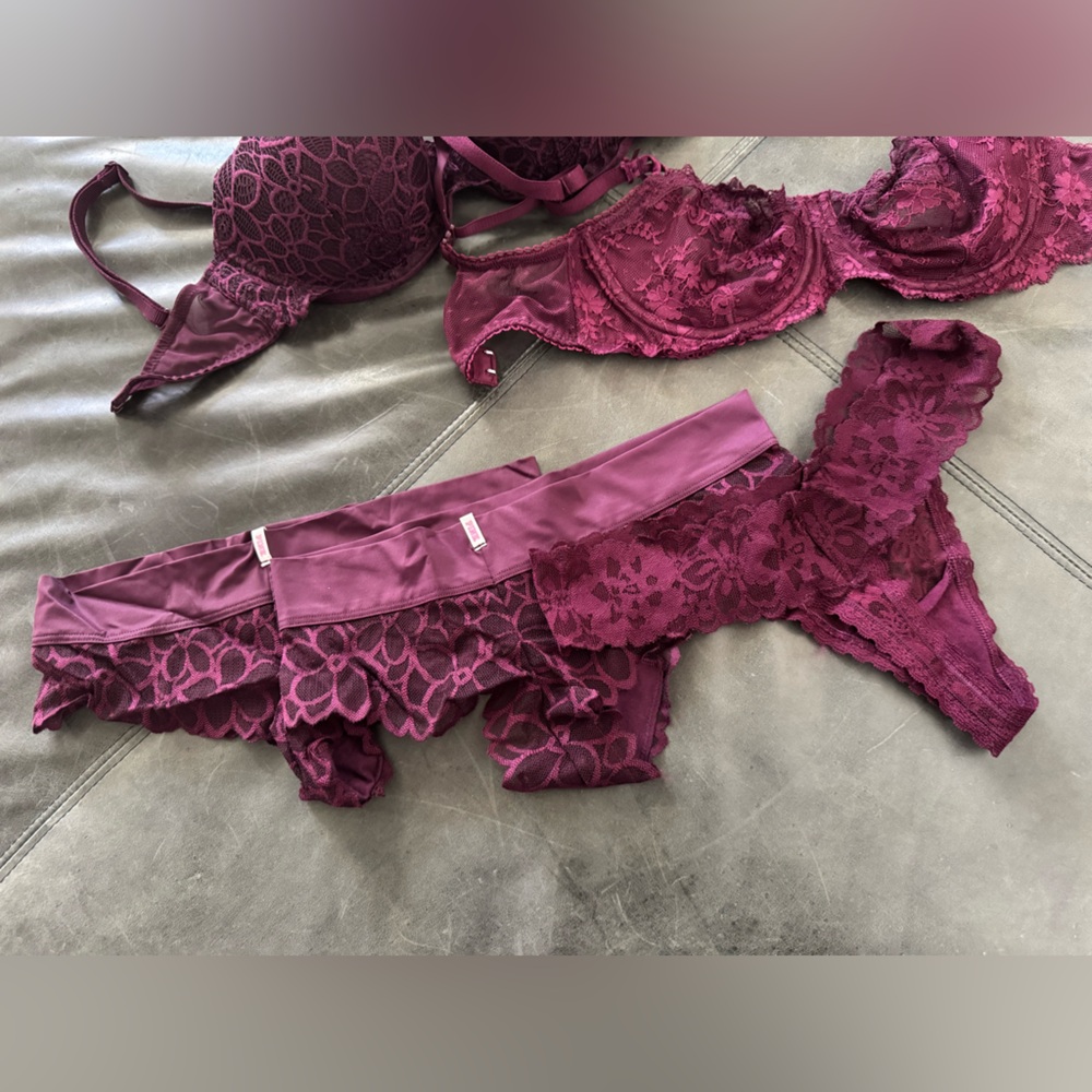 Victoria's Secret Purple Lace Bundle - Picture 10 of 13